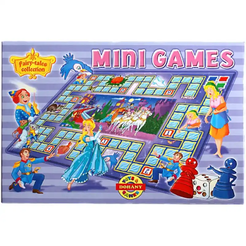 Hamupipőke mini társasjáték - D-Toys Legnépszerűbb