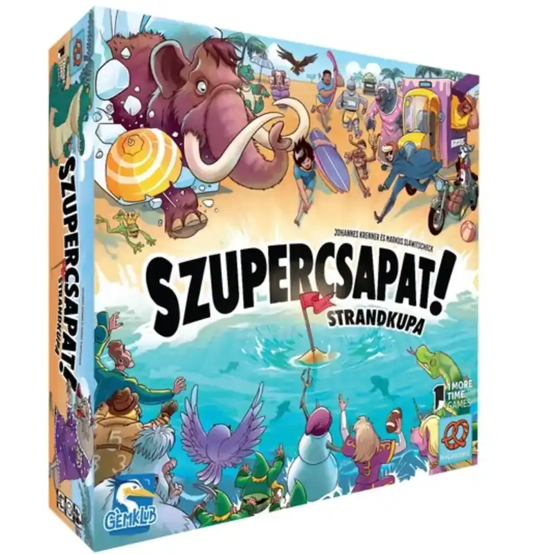 Kiárusítás Szupercsapat! - Strandkupa társasjáték