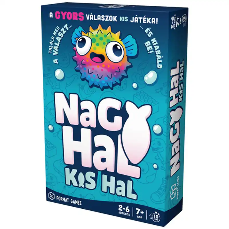 Nagy hal, kis hal társasjáték Újdonság