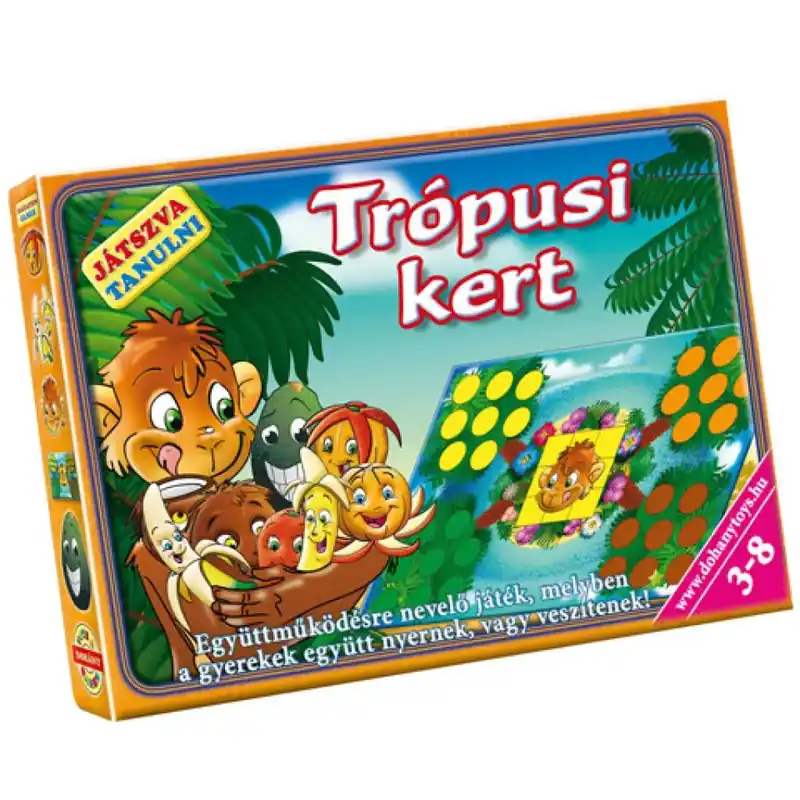 Kedvezmény Trópusi kert készségfejlesztő társasjáték - D-Toys