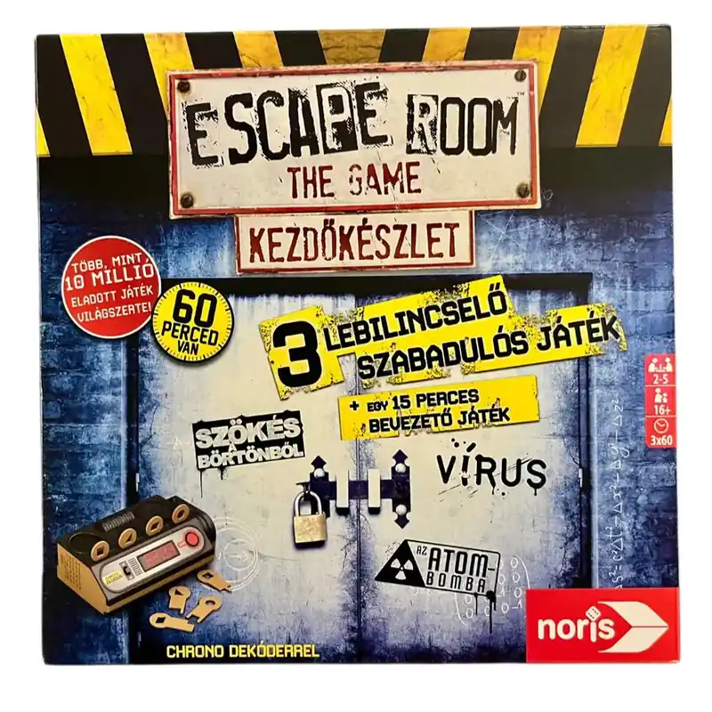 Vedd meg most Escape Room The Game kezdőkészlet társasjáték - Simba Toys