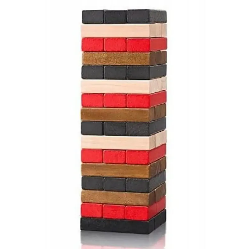 Popular Toronyépítő jenga játék - Woodyland Korlátozott ajánlat
