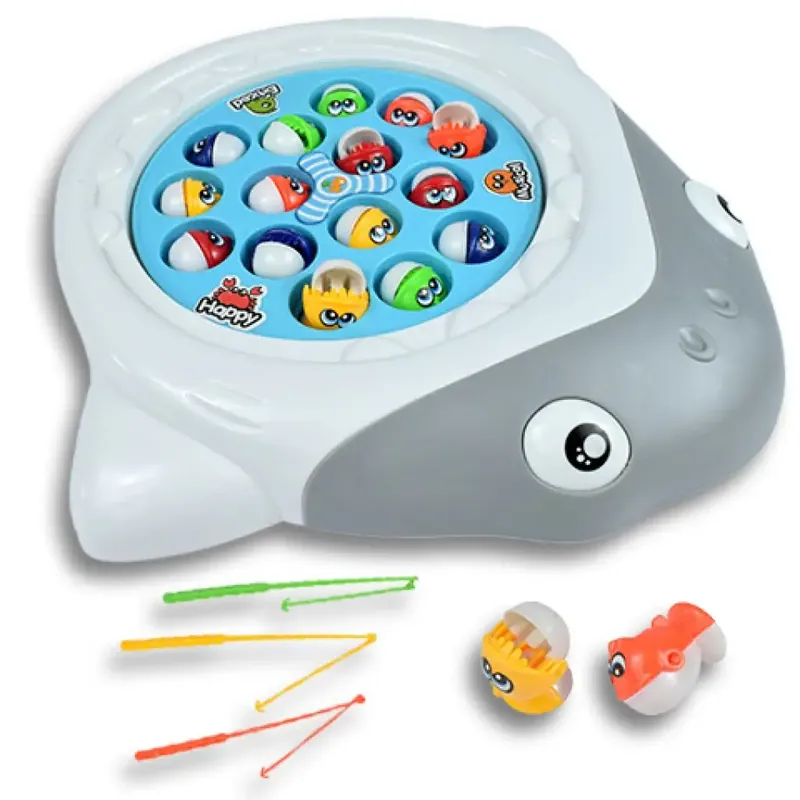 Kihagyhatatlan ajánlat BabyFish Cápás elektromos forgó horgászjáték hanggal