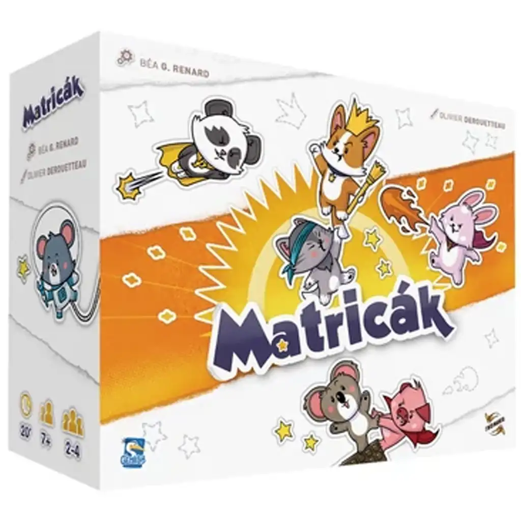 Matricák társasjáték Azonnal elérhető