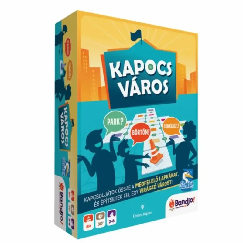 Kedvezmény Kapocsváros társasjáték