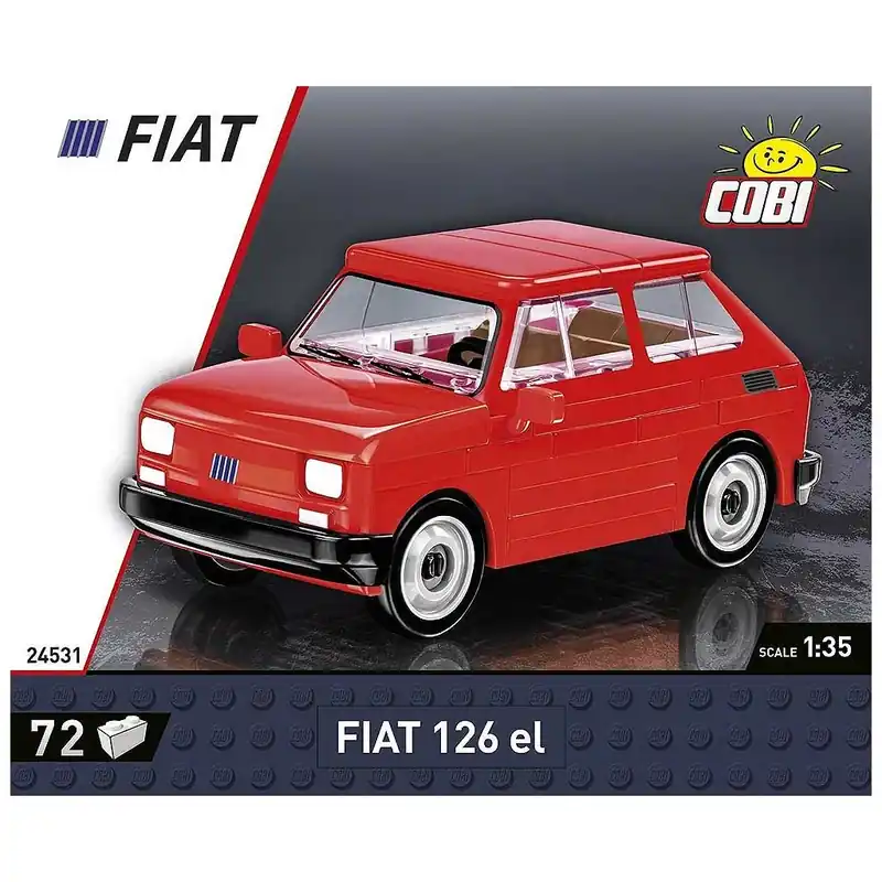 COBI Fiat 126p el autó építőjáték (24531) Korlátozott ajánlat