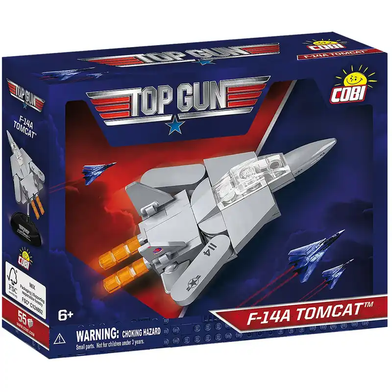 Biztonságos vásárlás COBI Top Gun F-14A Tomcat építőjáték (5923)