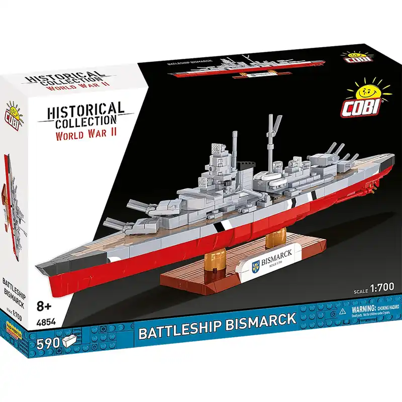 COBI WW II Battleship Bismarck építőjáték (4854) Kedvezmény