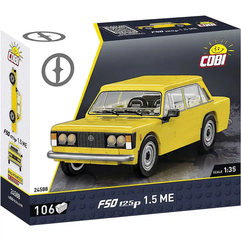 COBI Polski Fiat 125p 1.5 ME építőjáték (24588) Outlet