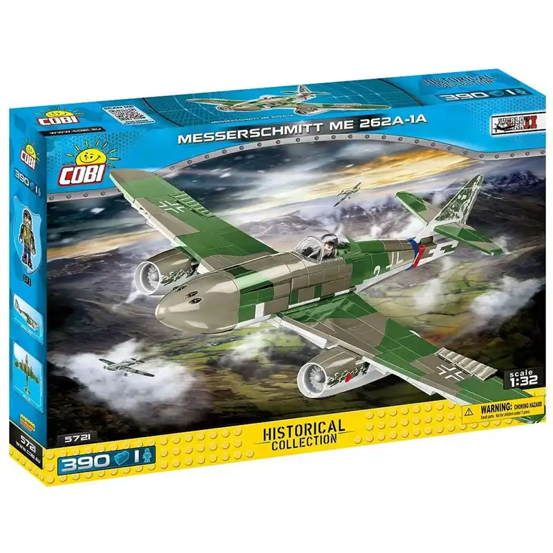 COBI Messerschmitt Me 262 A-1a repülőgép építőjáték (5721) Legnépszerűbb