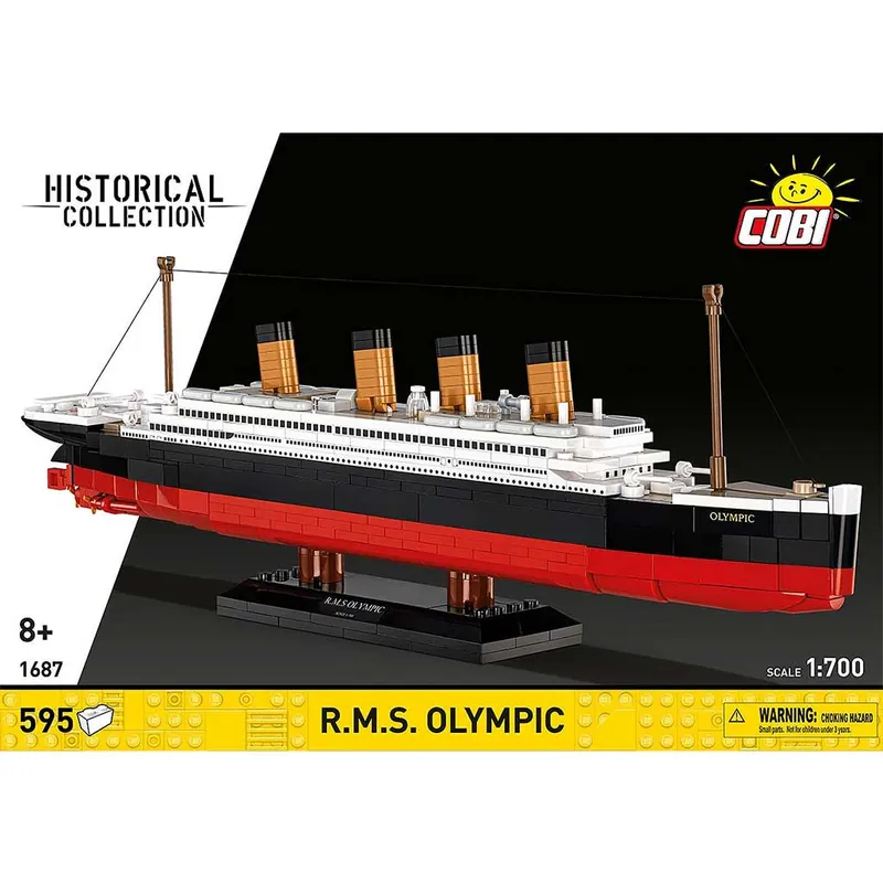 Ne maradj le COBI R.M.S. Olympic hajó építőjáték (1687)