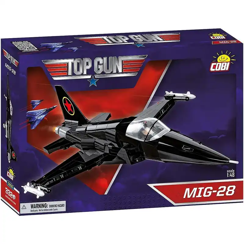 COBI MiG-28 „TOP GUN” repülőgép építőjáték (5859) Expressz kézbesítés