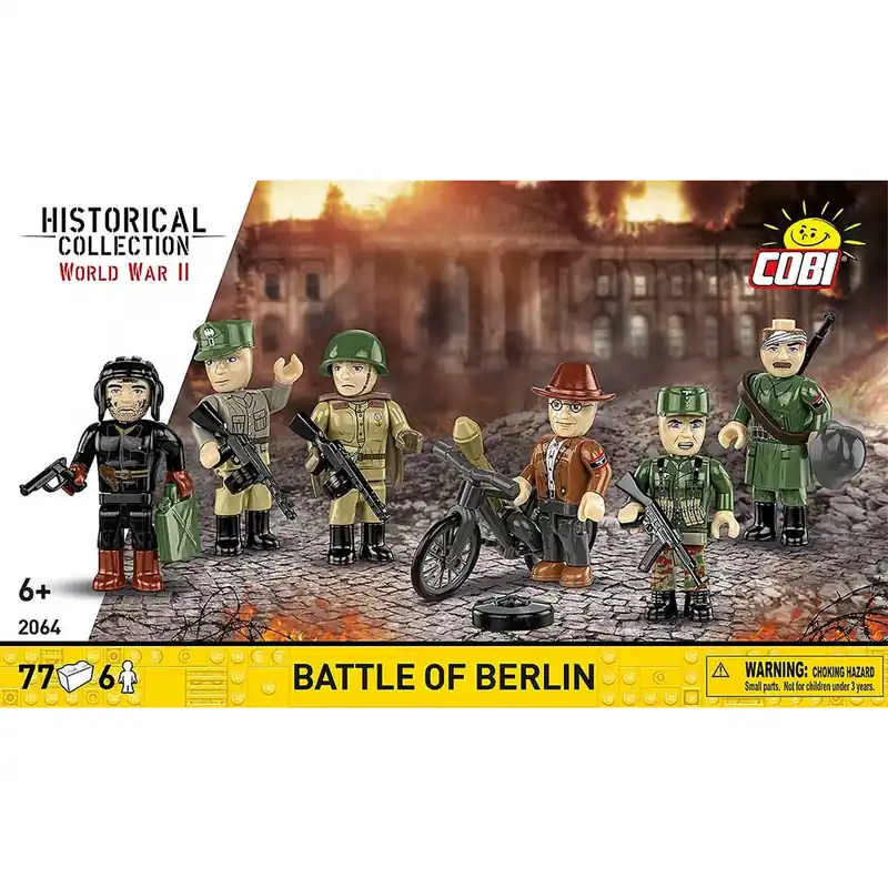 COBI WWII Berlini csata figura szett (2064) Gyors kiszállítás