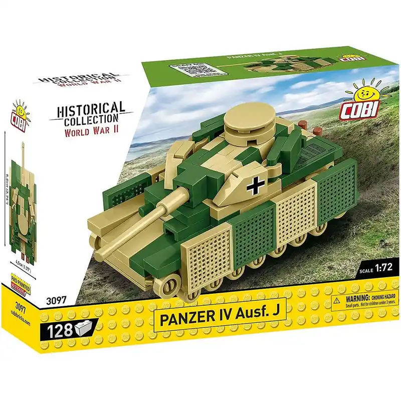 Azonnal elérhető COBI Panzer IV Ausf. J páncélozott harckocsi építőjáték (3097)