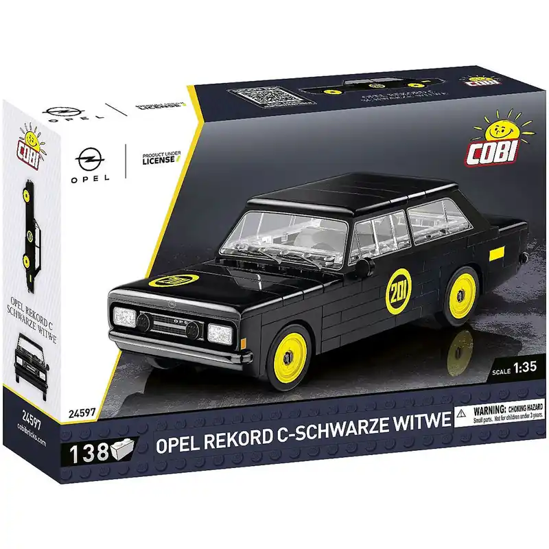 COBI Opel Rekord C Fekete Özvegy építőjáték (24597) Akció