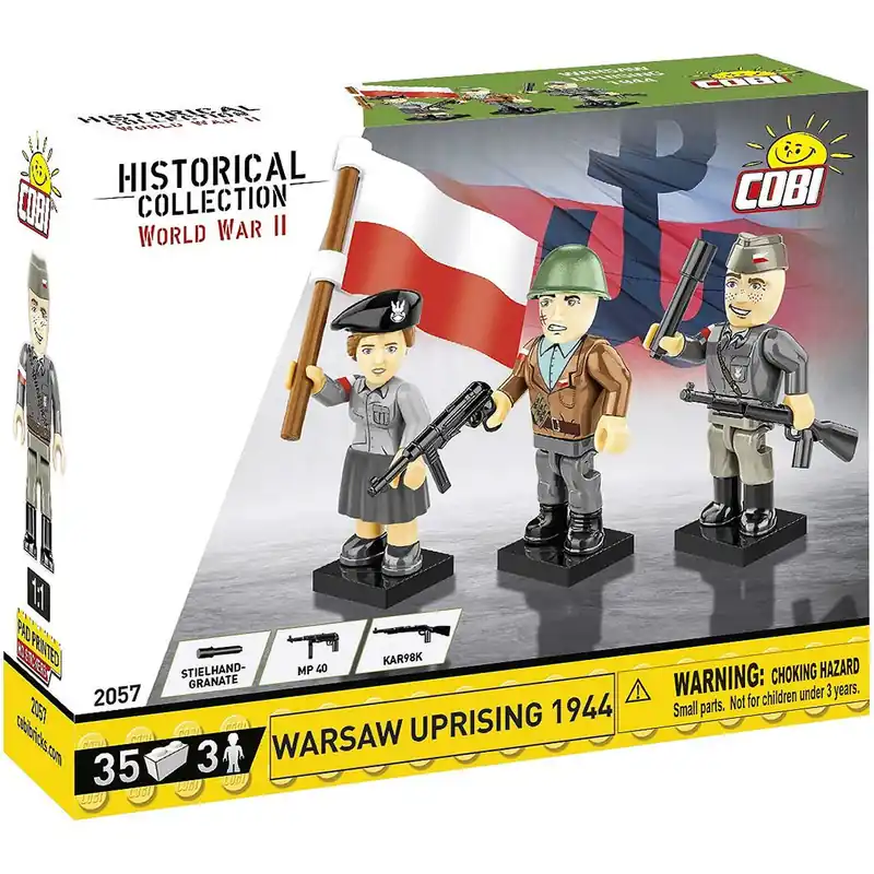 COBI WWII Varsói lázadás figura szett (2057) Legnépszerűbb