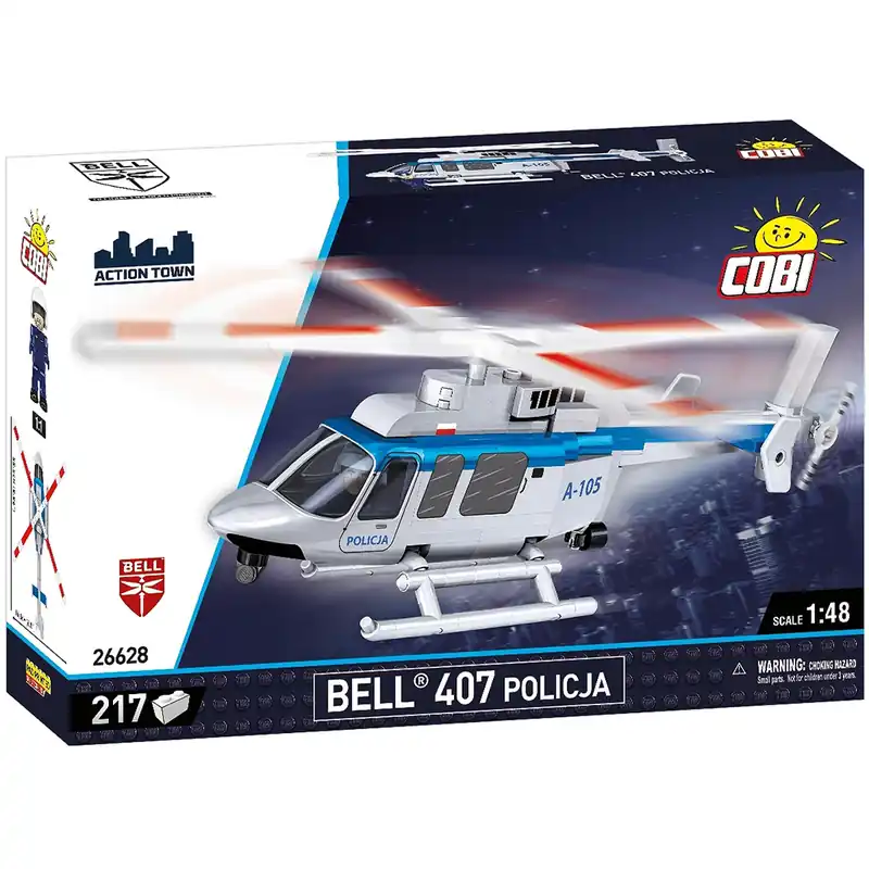 COBI Bell 407 Rendőrség építőjáték (26628) Árcsökkenés