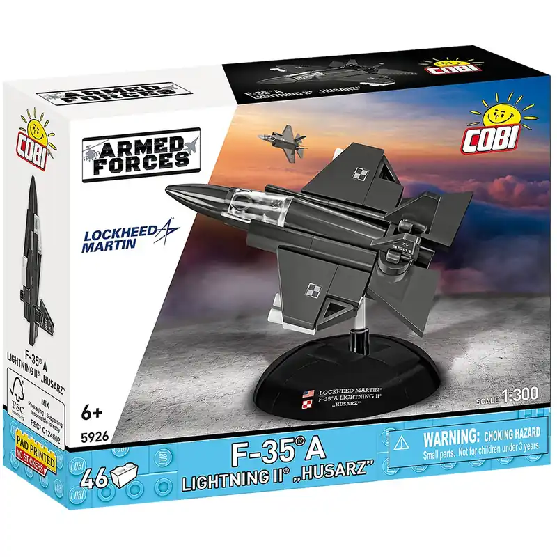COBI Armed Forces F-35A Lightning II "Husarz" építőjáték (5926) Akciós ár