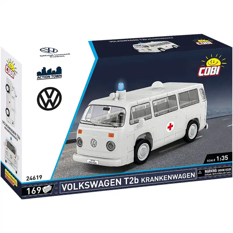 Rendeld meg most COBI Volkswagen T2b mentőjármű építőjáték (24619)