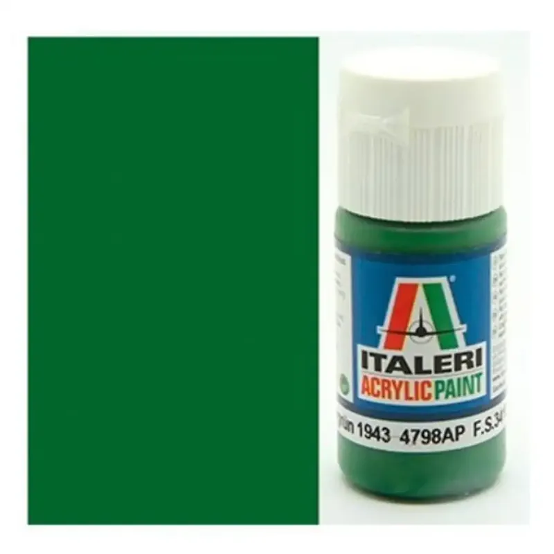Vedd meg most Italeri Flat Panzer Olivgrün 1943 (4798AP) – Matt olajzöld makett festék 20ml