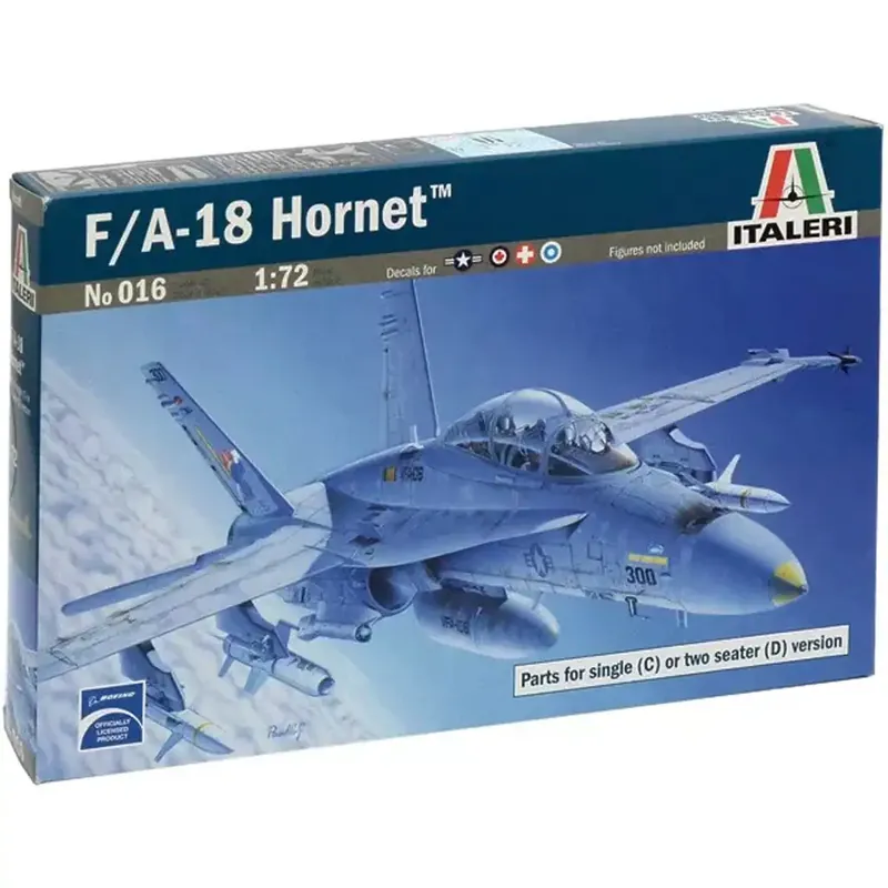 Italeri 1/72 F/A-18 Hornet vadászrepülőgép makett Rendeld meg most
