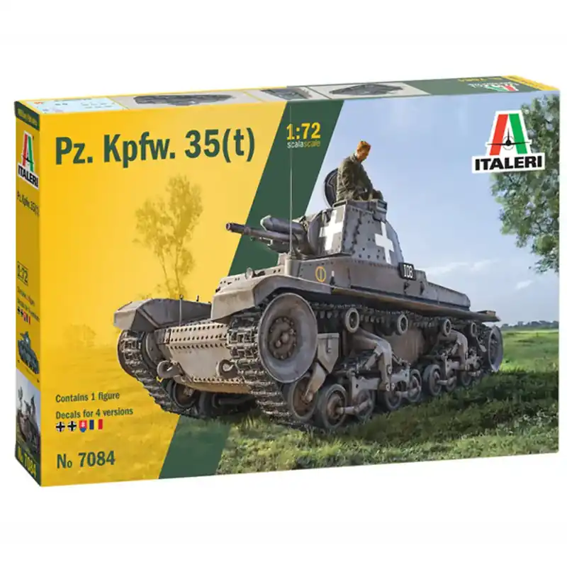 Exkluzív ajánlat Italeri 1/72 Pz. Kpfw. 35(t) tank makett