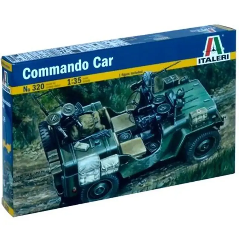 Népszerű Italeri 1/35 Commando Car katonai jármű makett