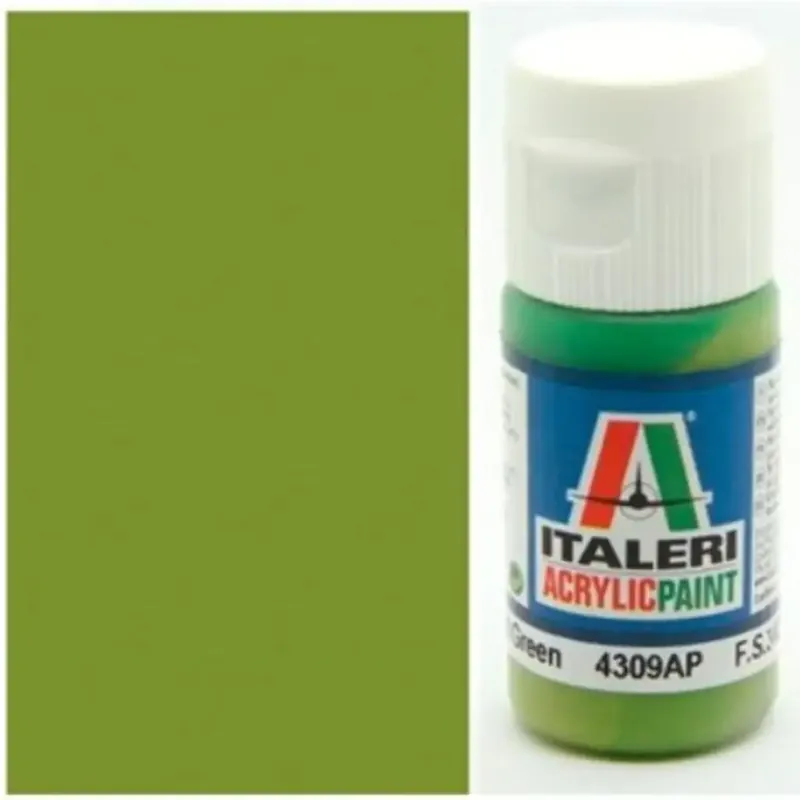 Italeri Flat Light Green (4309AP) - Matt világos zöld makett festék 20ml Azonnal elérhető