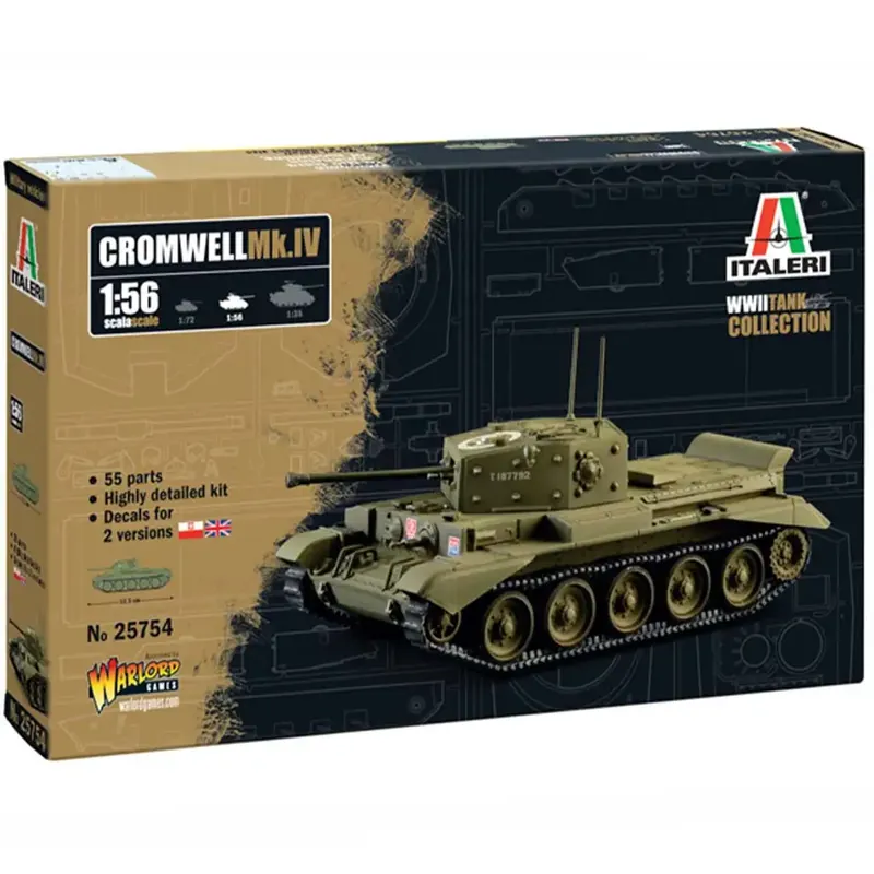 Ajánlat Italeri 1/56 Cromwell Mk. IV tank makett