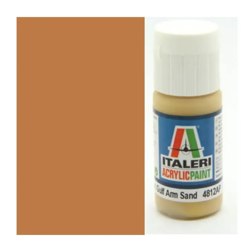 Italeri Flat US Army/Mar.Gulf Armor Sand (4812AP) - Matt US Army/Mar.Gulf páncélos sivatagi homok makett festék 20ml Vedd meg online