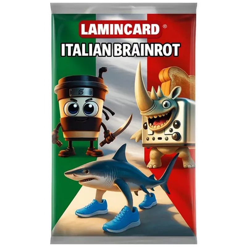 Ajánlat Italian Brainrot Lamincard gyűjthető kártya