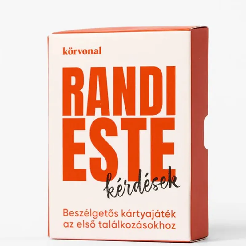 Azonnal elérhető Körvonal Randi Este — Beszélgetős kártyajáték az első találkozásokhoz