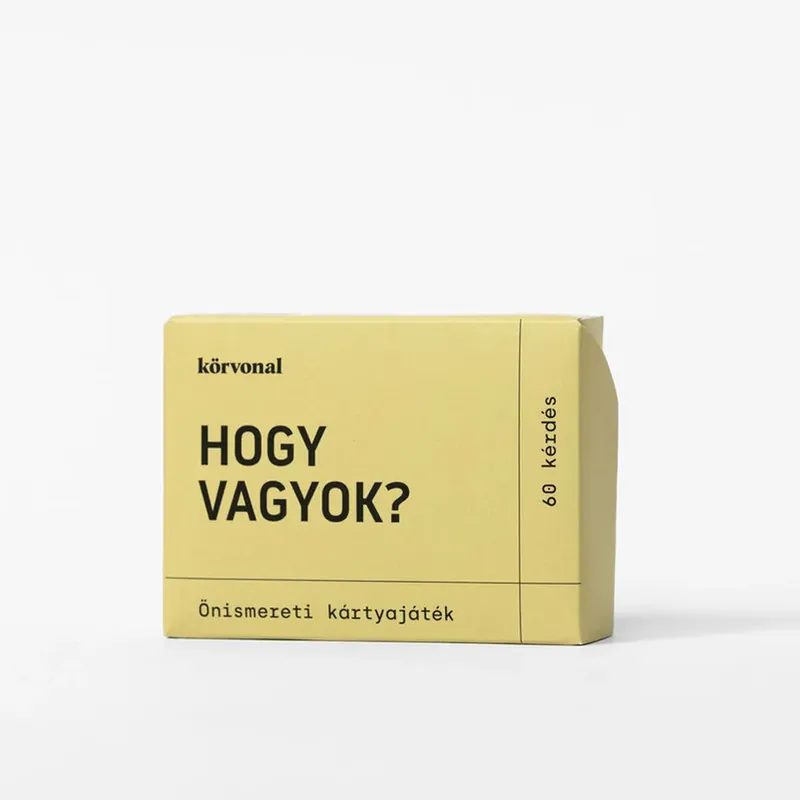Körvonal hogy vagyok? — önismereti kártyajáték Szezonális akció