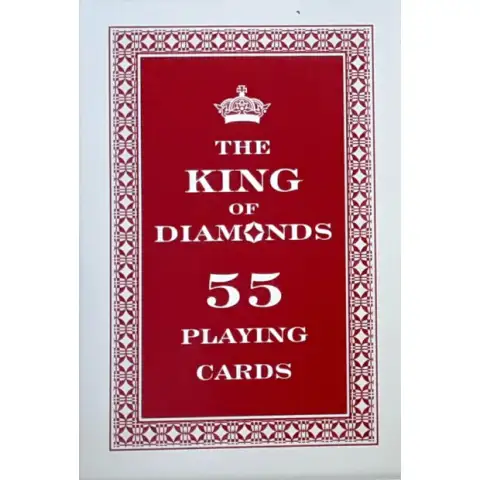 The king of diamonds römi kártya 55 lapos - Trefl Olcsóbb