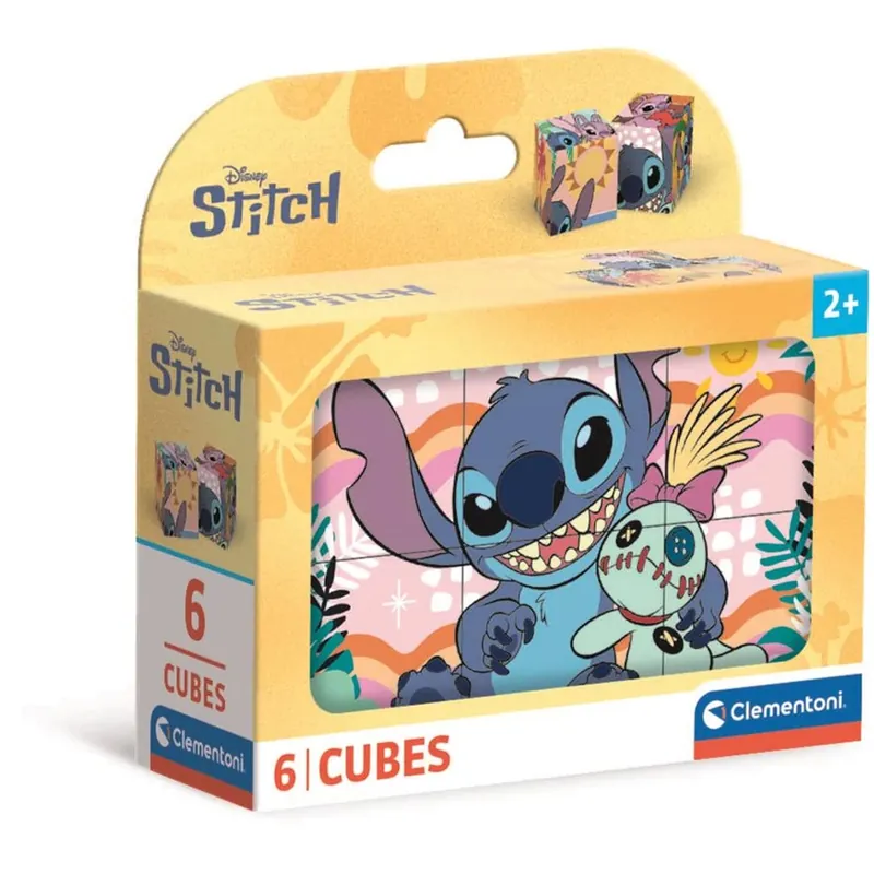 Korlátozott ajánlat Stitch 6db-os mesekocka - Clementoni