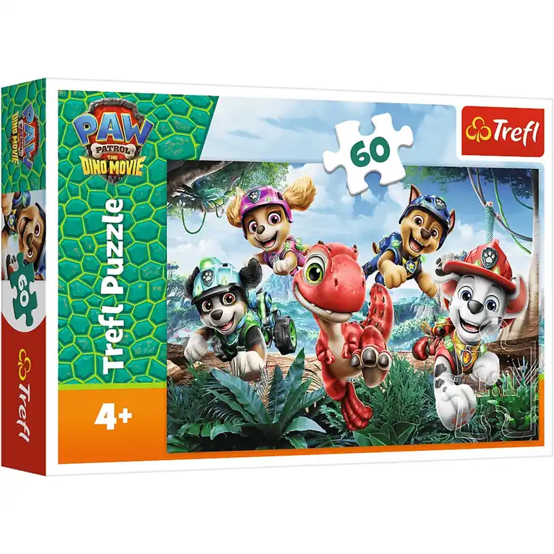 Kedvezmény Mancs őrjárat Dínómentő kaland 60db-os puzzle - Trefl