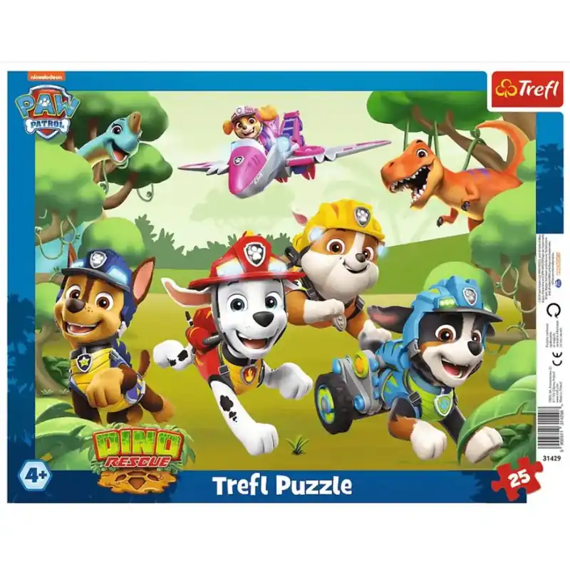 Kihagyhatatlan ajánlat Mancs őrjárat 24db-os keretes puzzle - Trefl