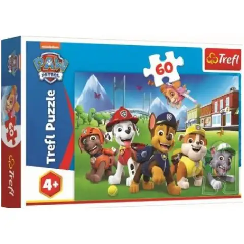 Gyors kiszállítás Mancs őrjárat A csapat a kertben 60db-os puzzle - Trefl