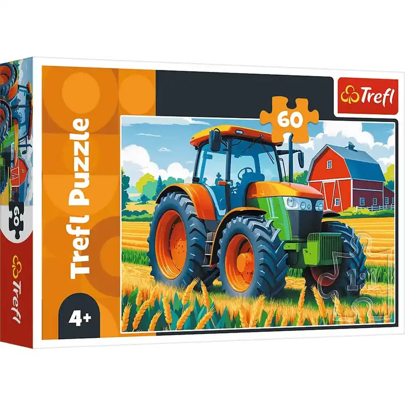 Olcsóbb A gazda traktora 60db-os puzzle - Trefl
