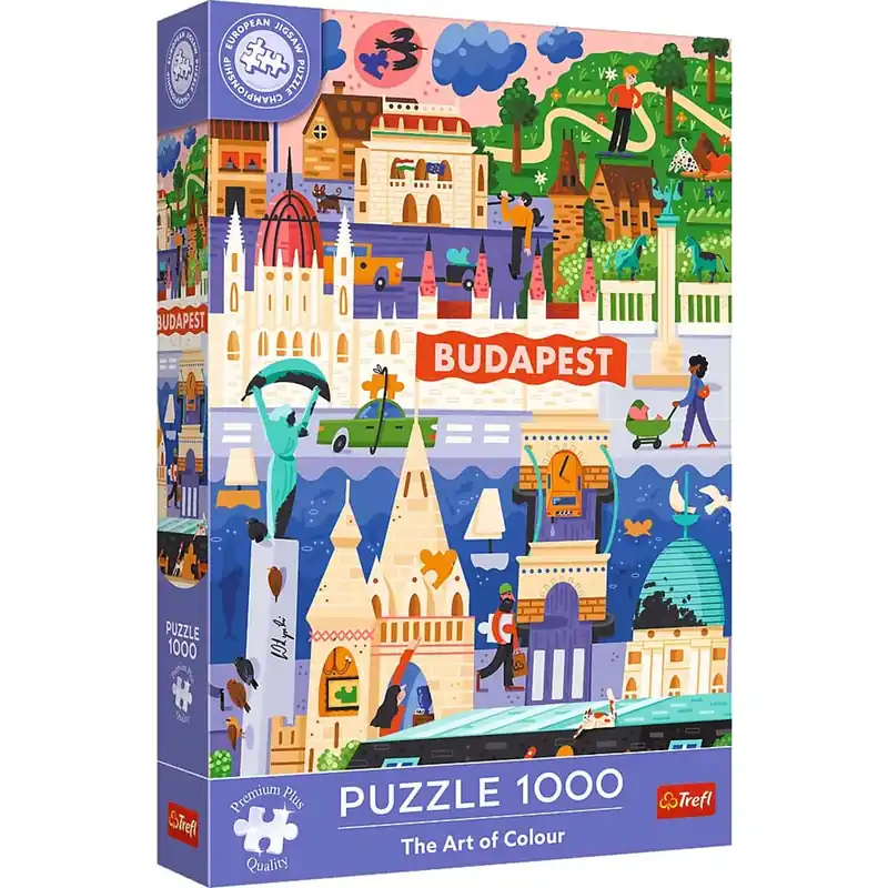 Puzzle EB Budapest 1000db-os prémium puzzle – Trefl Olcsó