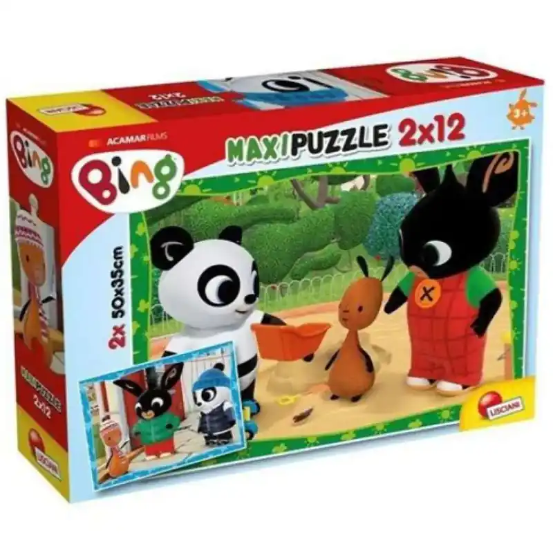 Olcsó Bing és barátai Télen-nyáron 2x12db-os maxi puzzle