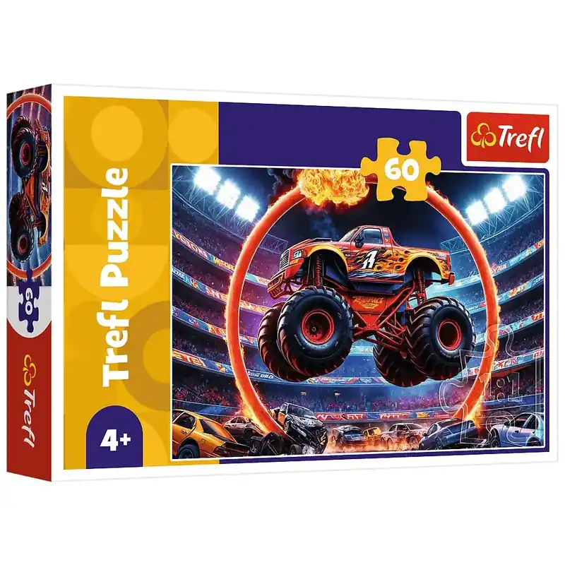 Monster Truck show 60db-os puzzle - Trefl Exkluzív ajánlat