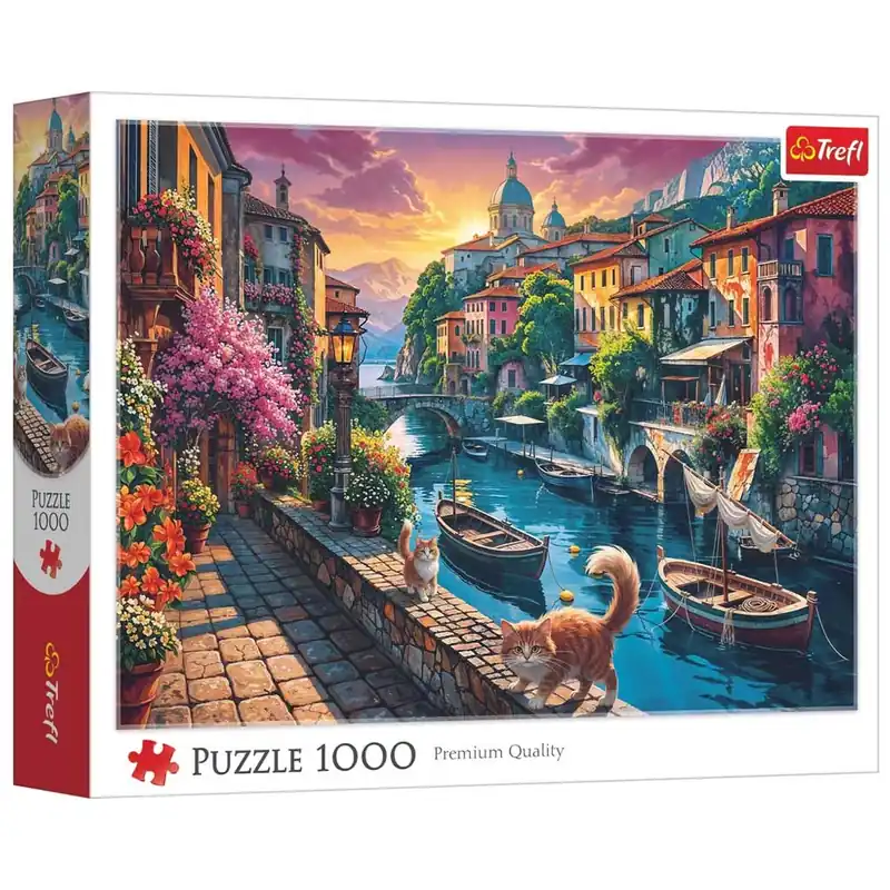 Olasz nyaralás 1000db-os prémium puzzle - Trefl Kedvezmény