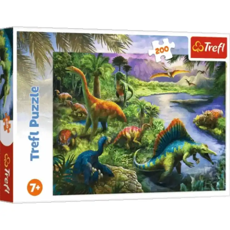 Kiárusítás Ragadozó dinoszauruszok 200db-os puzzle - Trefl
