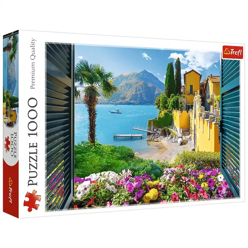 Kiárusítás Kilátás a Comói-tóra 1000db-os puzzle - Trefl