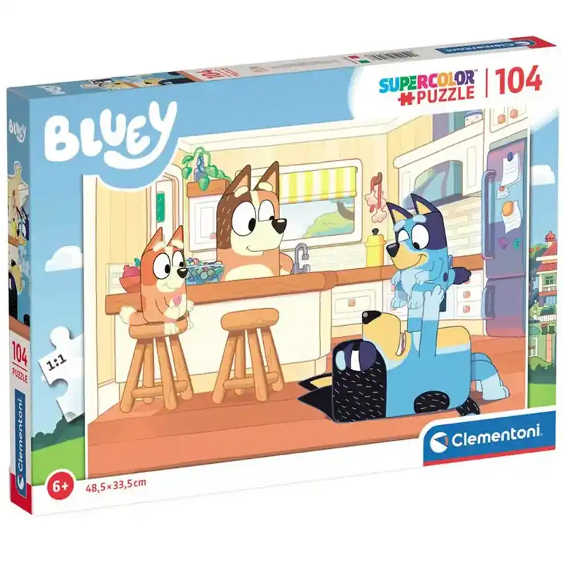 Bluey és családja 104db-os puzzle - Clementoni Kiárusítás