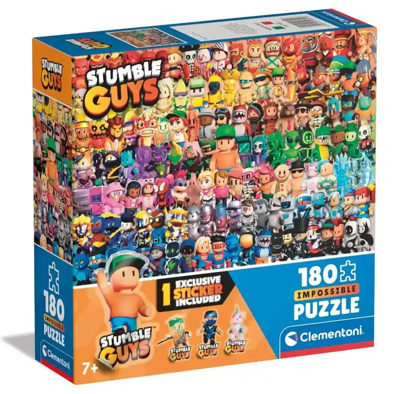 Stumble Guys 180db-os lehetetlen puzzle - Clementoni Expressz szállítás
