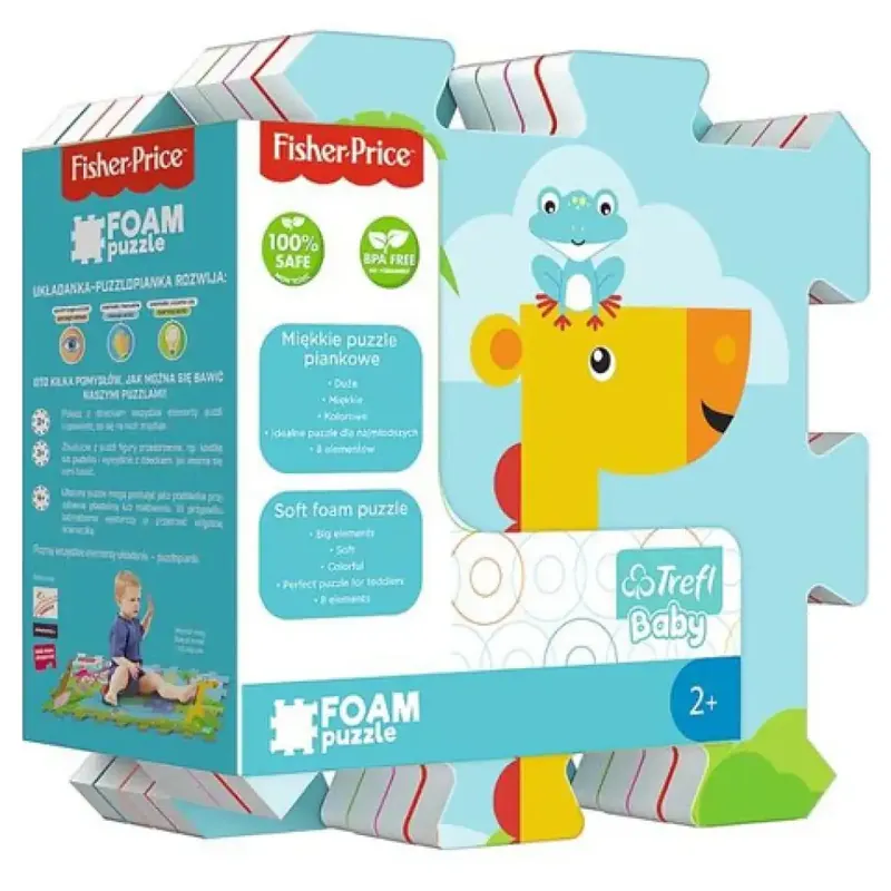 Fisher-Price Állatos szivacs puzzle - Trefl Biztonságos vásárlás