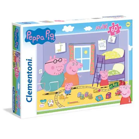 Azonnal elérhető Peppa malac 60 db-os maxi puzzle - Clementoni