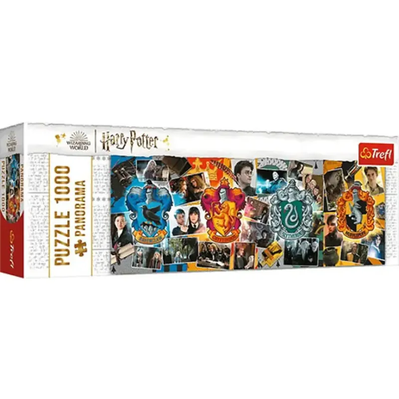 Újdonság Wizarding World Roxfort négy háza Panoráma puzzle 1000db-os - Trefl